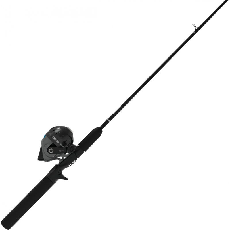 Zebco Fishing Rod & Spinning Reel With Tackle Box