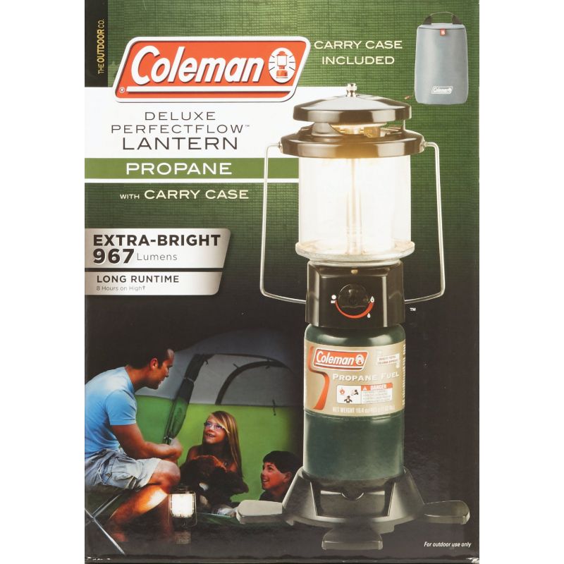 Coleman Propane Lantern With Case Black