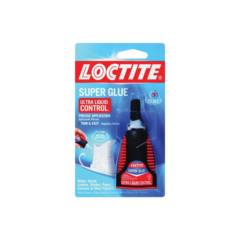 Loctite 1647358 Ultra Gel Super Glue, Liquid, Irritating, Transparent, 4 g Bottle Transparent