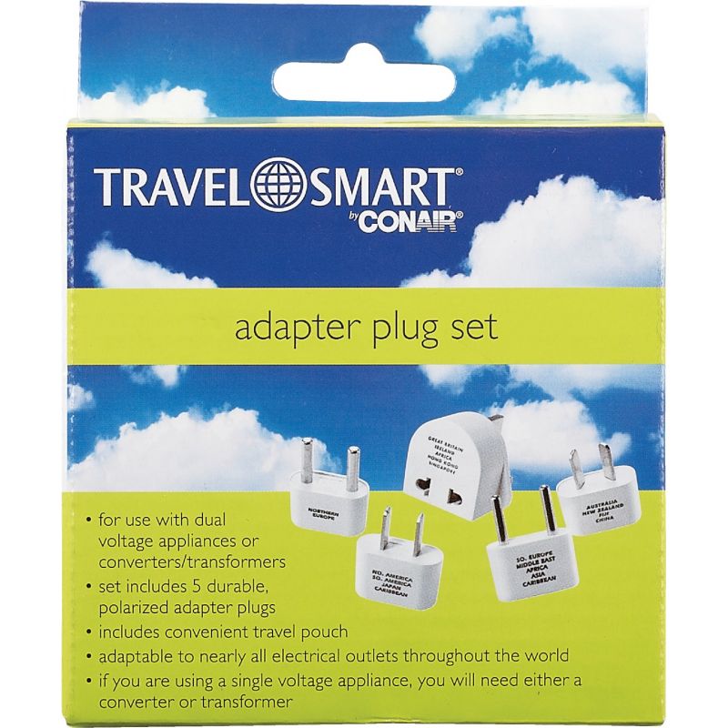 Conair Travel Smart Foreign Adapter Plug Kit