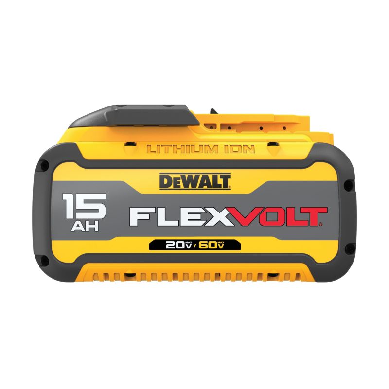 DeWALT FLEXVOLT DCB615 Cordless Battery Pack, 20/60 V Battery, 15 Ah, Includes: 3 LED Fuel Gauge Charge Indicator
