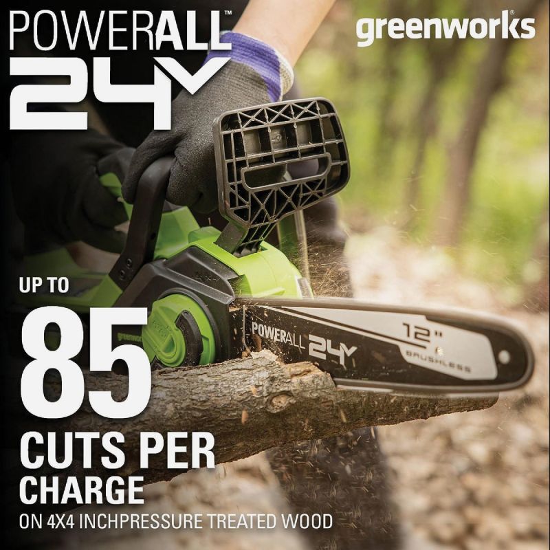 Greenworks Brushless Cordless Chainsaw Kit