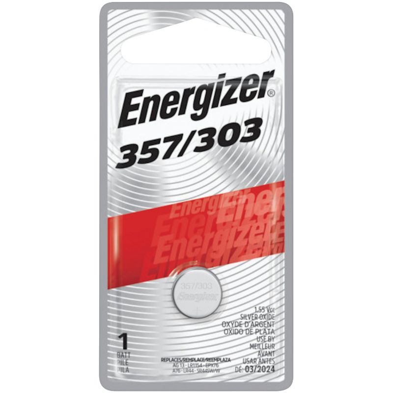Energizer 357/303 Silver Oxide Button Cell Battery 150 MAh