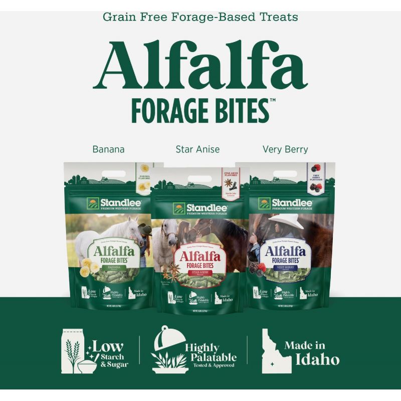 Standlee Premium Western Forage Flavored Alfalfa Forage Bites