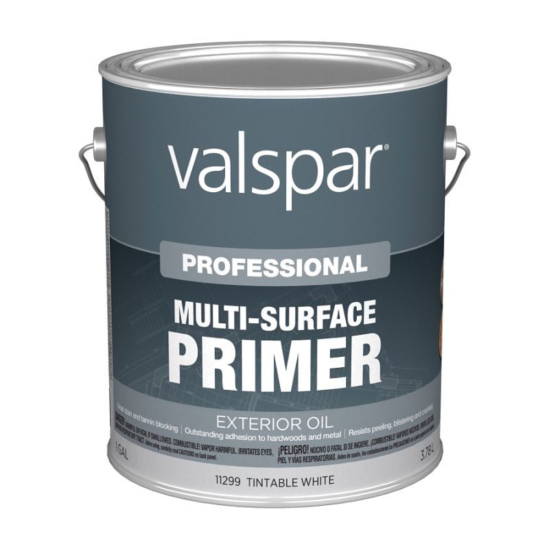 Valspar Professional 11299 Series 07 Multi-Surface Primer, Tintable White, 1 gal Tintable White