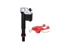 Korky 818MP Fill Valve and Flapper Kit, &lt;1.6 gpf, Rubber Body, Black/Red/Silver, Anti-Siphon: No Black/Red/Silver
