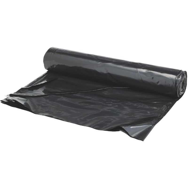 Coverall Plastic Sheeting 15 Ft. X 25 Ft., Black (Pack of 4)