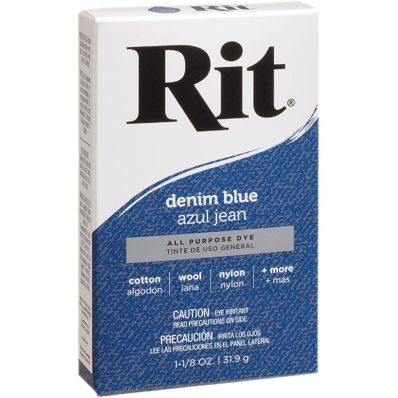 Rit Tint &amp; Powder Dye Denim Blue, 1.125 Oz.