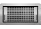 Smart Vent Dual Function Foundation Vent 8 In. X 16 In., Gray