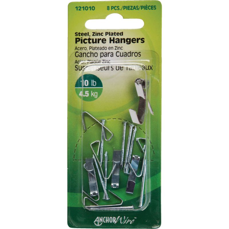 Hillman Anchor Wire Steel Picture Hanger (Pack of 10)