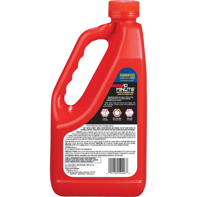 Buy Zep Hair Clog Remover Liquid Drain Cleaner 64 Oz.