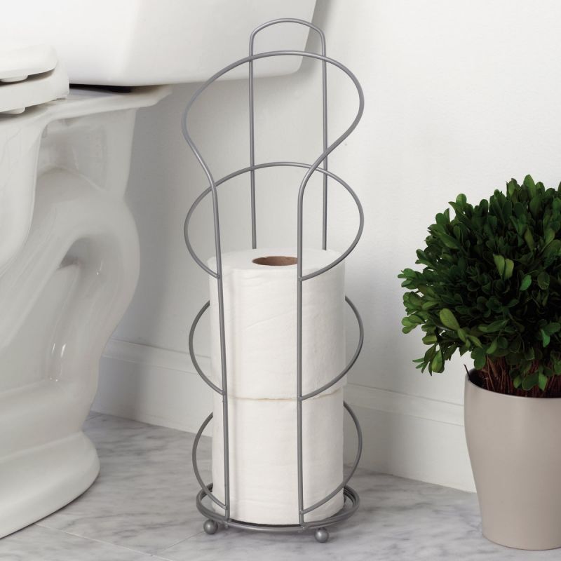 Zenna Home Steel Freestanding Toilet Paper Holder