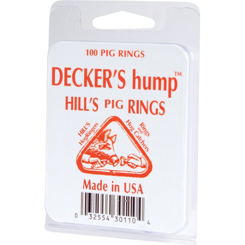 Decker Hill&#039;s Hog Ring Pig - 3 In W X 4-1/4 In H X 1-1/4 In D, Hill
