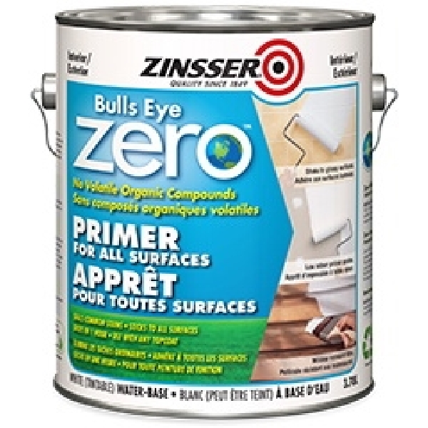 Zinsser Mould Stop Primer Water Base Interior & Exterior in Tintable White,  3.78 L