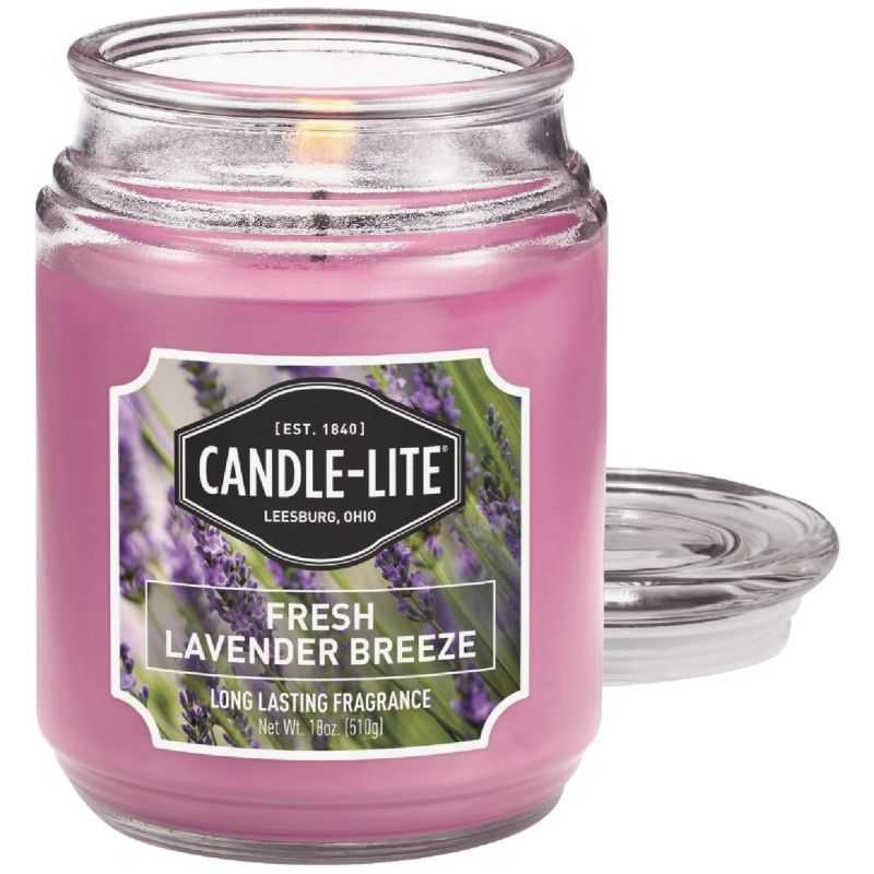 Candle-Lite Everyday Jar Candle Purple, 18 Oz.