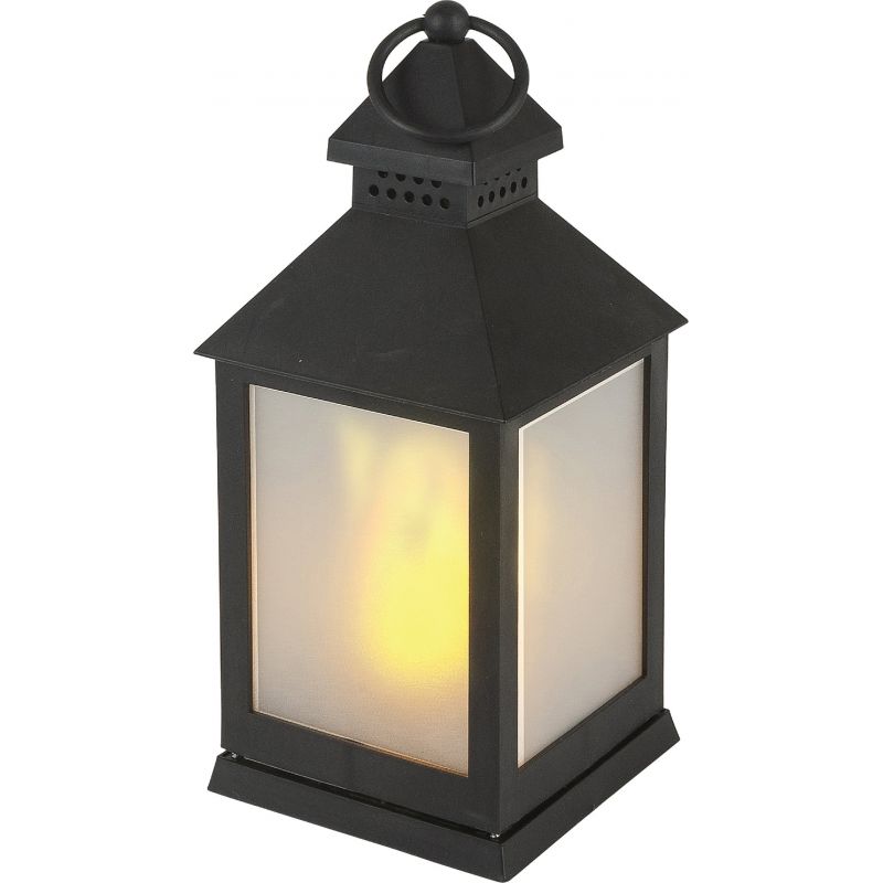 Everlasting Glow Square Patio Lantern Black (Pack of 6)