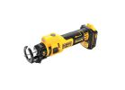 DeWALT DCE555D2 Drywall Cut-Out Tool Kit, Battery Included, 20 V, Keyless Chuck, 26,000 rpm Speed