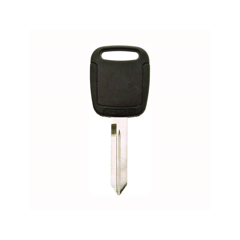 Hy-Ko 18FORD100 Chip key Blank, Brass/Plastic, Nickel, For: Ford Vehicle Locks Black