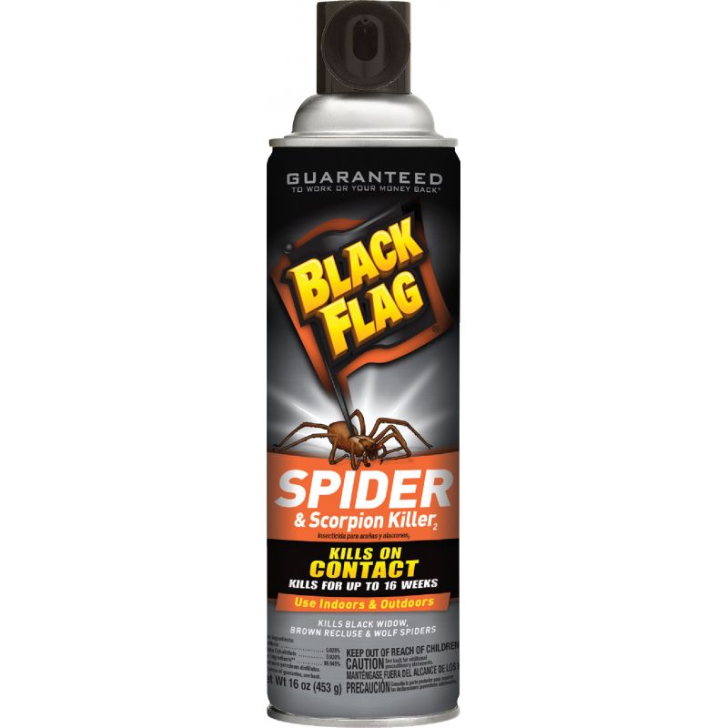 Black Flag Spider &amp; Scorpion Killer 16 Oz., Aerosol Spray