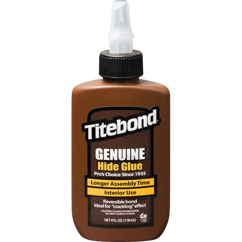 Titebond Liquid Hide Wood Glue Amber, 4 Oz.