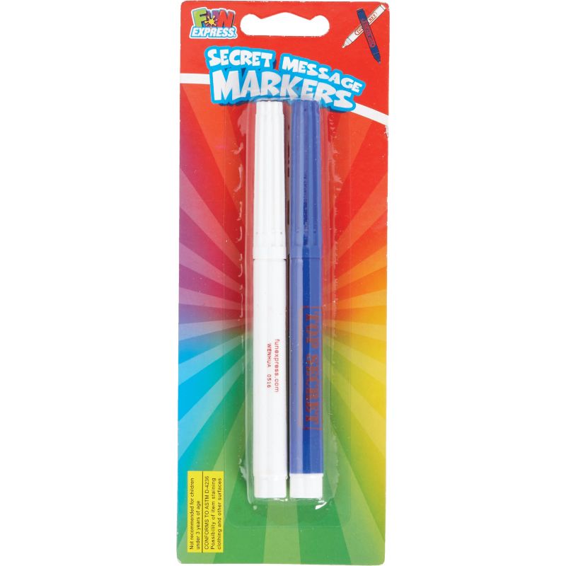 Fun Express Secret Message Markers Assorted (Pack of 12)