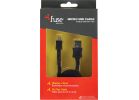 Fuse Flat USB Charging &amp; Sync Cable Black