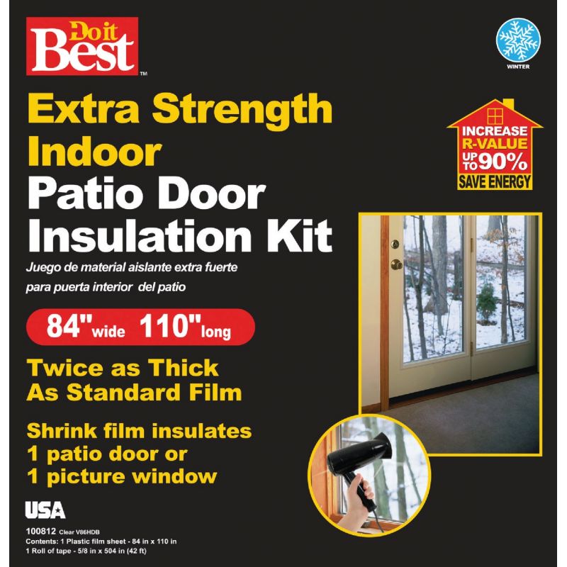 Do it Best Indoor Patio Door/Window Shrink Film