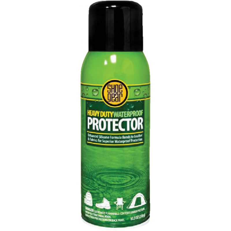 Shoe Gear Leather &amp; Canvas Water &amp; Stain Protector 10.5 Oz., Aerosol Spray