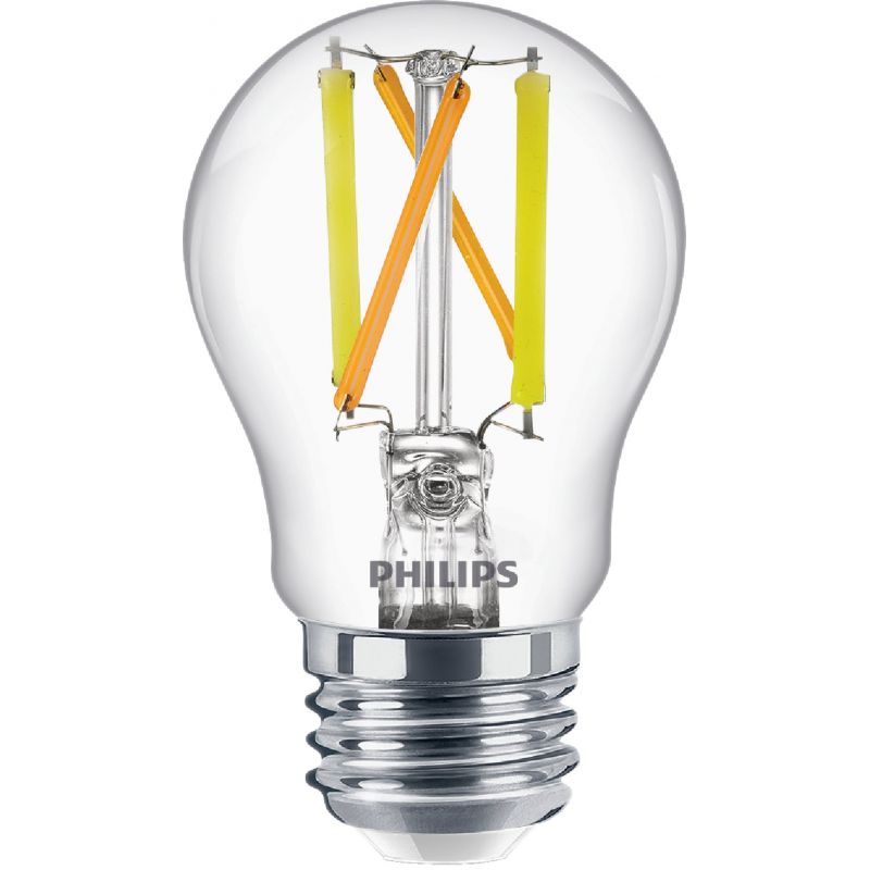 Philips Ultra Definition Warm Glow Medium Base LED A15 Light Bulb