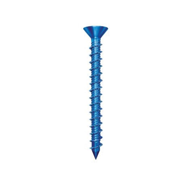 Buildex Tapcon 3060 Concrete Screw Anchor, 3/16 in Dia, 1-1/4 to 4 in L, Stainless Steel, Climaseal, 100/BX