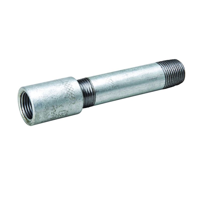 B &amp; K 563-540HN Pipe Nipple, 1/2 in, Threaded, Steel, 150 psi Pressure, 4 in L