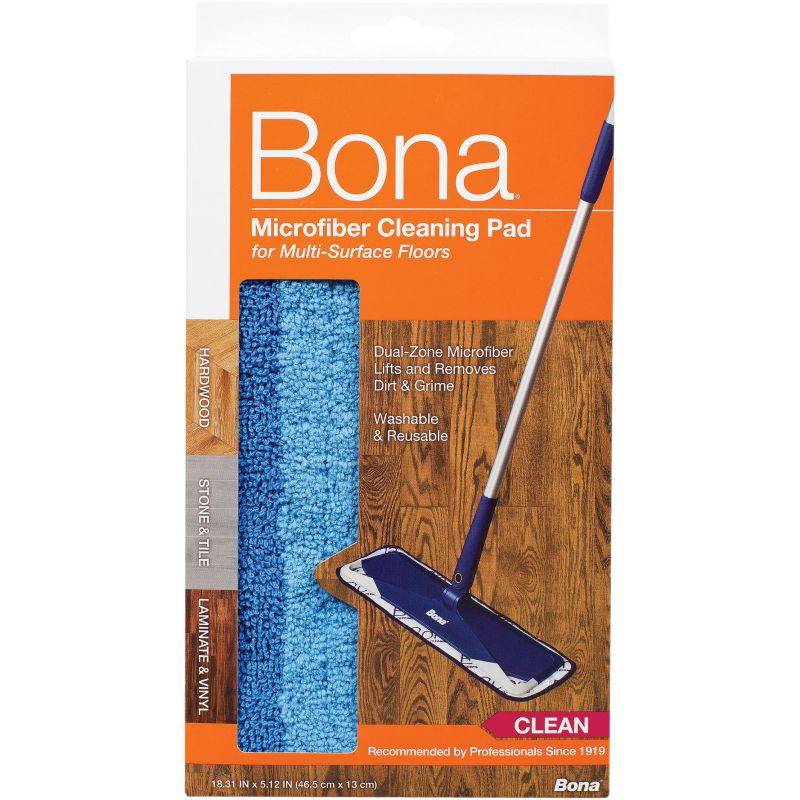 Bona Microfiber Multi-Surface Cleaning Pad Mop Refill