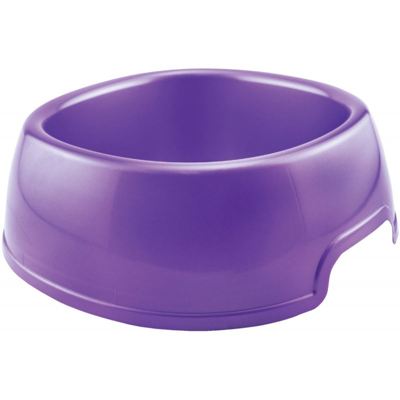 Westminster Pet Ruffin&#039; it Plastic Pet Food Bowl Assorted