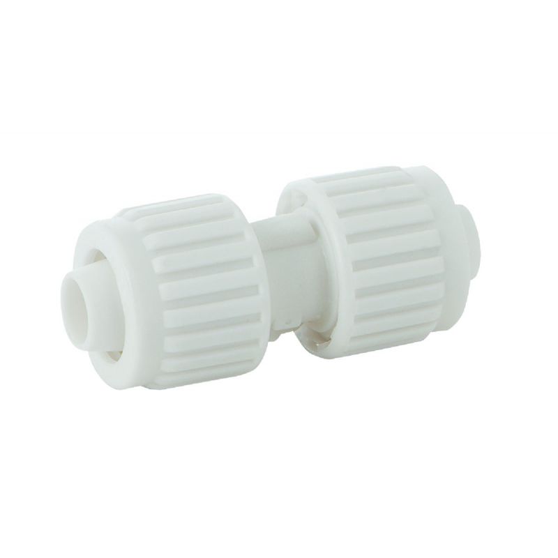 Flair-It Plastic Compression PEX Coupling 1/2 In. X 1/2 In.