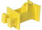 Dare Snug Wood Post Electric Fence Insulator Yellow, Nail-On