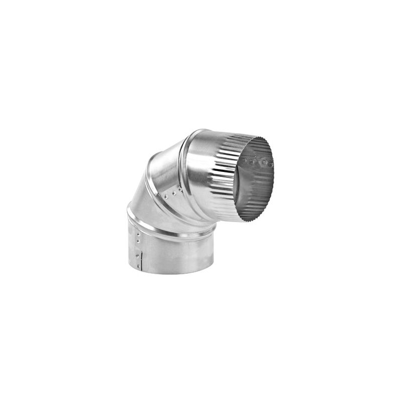 Imperial VT0024 Adjustable Elbow, 4 in Connection, Aluminum