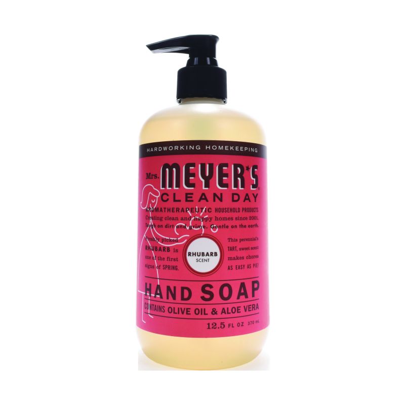 Mrs. Meyer&#039;s 17462 Hand Soap, Liquid, Rhubarb, 12.5 oz Bottle