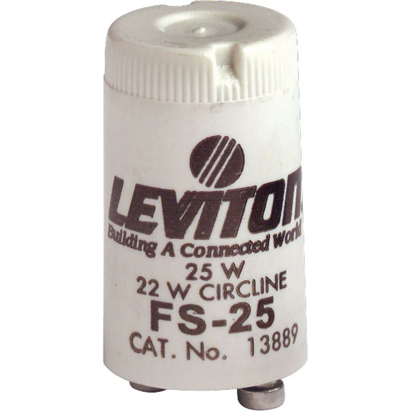 Leviton Circline Fluorescent Starter FS-25 (Pack of 10)