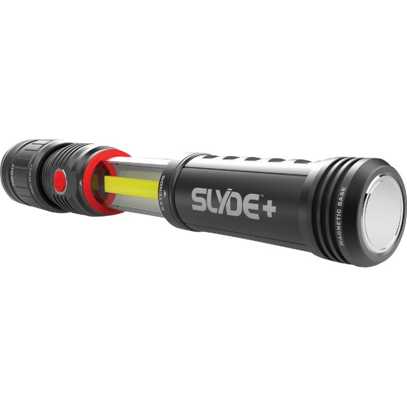 Nebo Slyde+ LED Flashlight &amp; Work Light Black