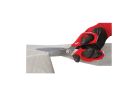 Milwaukee 48-22-4046 Jobsite Scissors, 9.3 in OAL, Metal Blade, Loop Handle, Gray/Red Handle