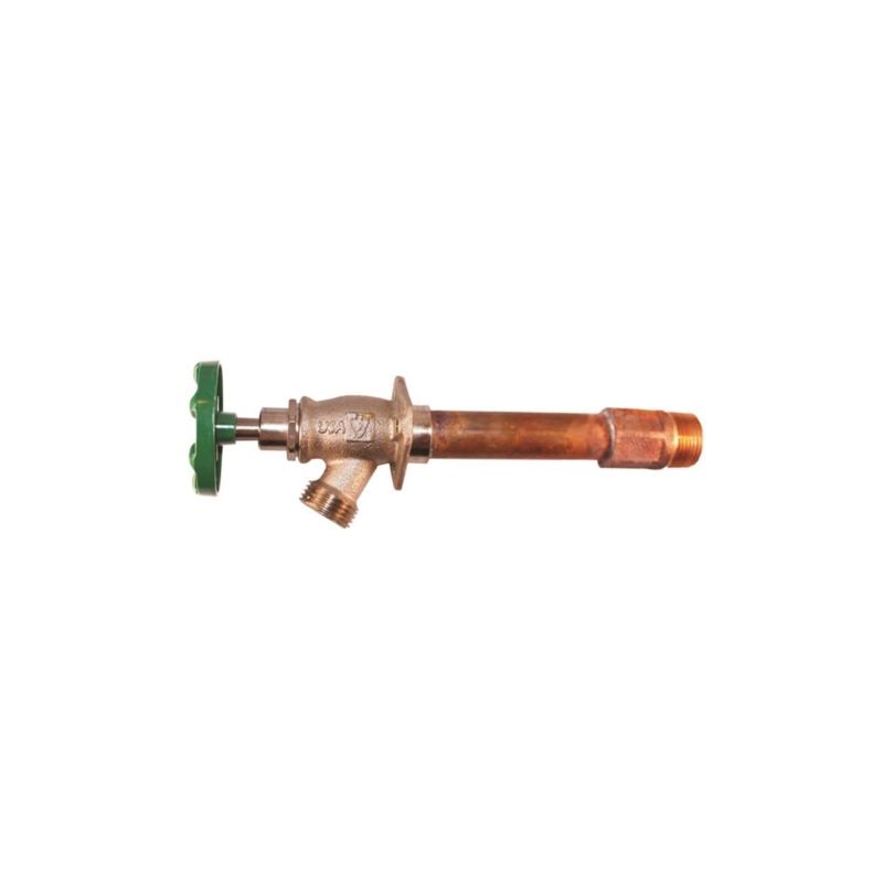 arrowhead 455-04LF Frost-Free Standard Wall Hydrant, 1/2, 3/4 x 3/4 in Connection, FIP/MIP x Male Hose, 125 psi Pressure