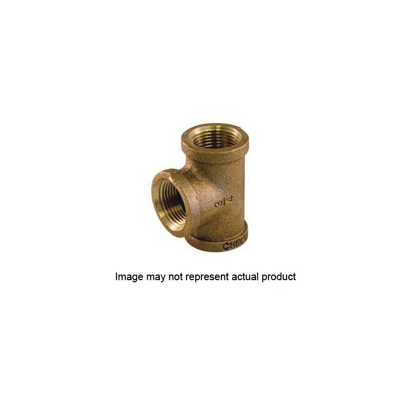aqua-dynamic 4493-002 Pipe Tee, 3/8 in, FPT, Bronze