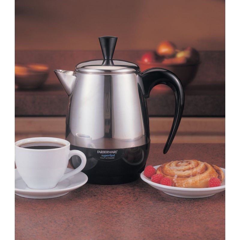 Farberware Stainless Steel Coffee Percolator 2 To 4 Cup