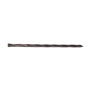 Pro-Fit 00 Finishing Nail, 6 in L, Carbon Steel, HotDipped Galvanized, Flat  Head, Spiral Shank, 5 lb 33245