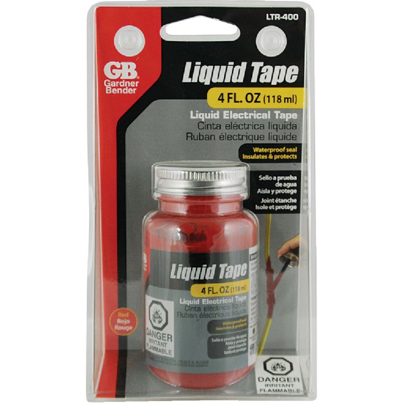 Gardner Bender Liquid Tape 4 Oz, Red