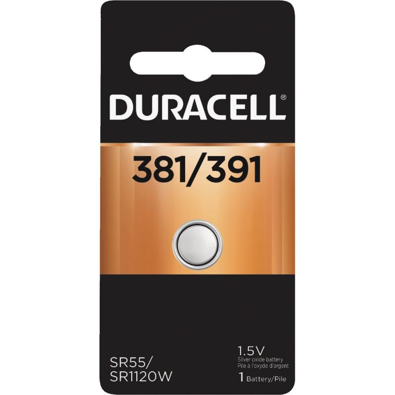 Duracell 381/391 Silver Oxide Button Cell Battery 50 MAh