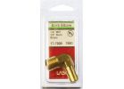 Lasco 90 Deg. MPT x Brass Hose Barbed Elbow 1/4 In. MPT X 3/8 In. Hose Barb