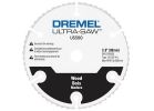 Dremel US500-01 Cutting Wheel, 4 in Dia, 0.3 in Thick, 3/8 in Arbor, Carbide Abrasive Red