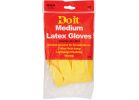 Do it Latex Rubber Glove M, Yellow