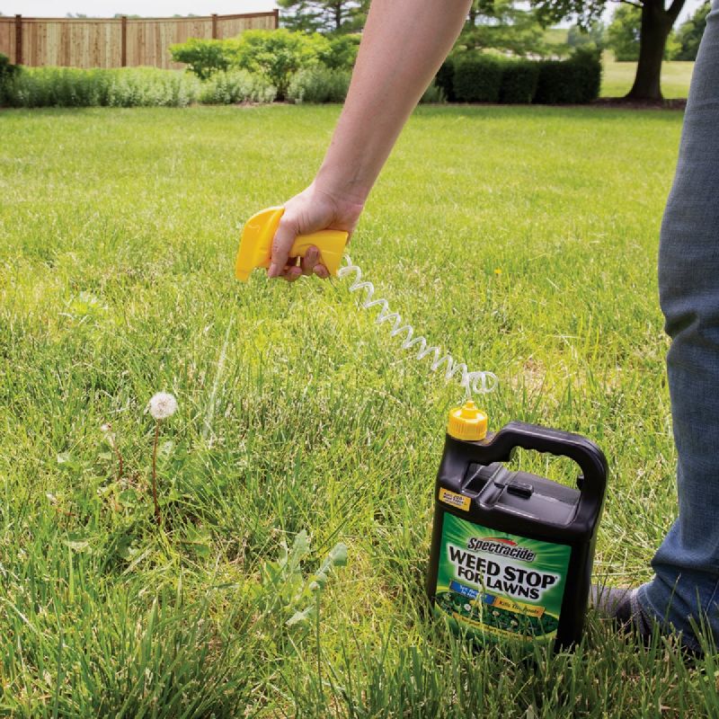 Spectracide Weed Stop for Lawns Weed &amp; Root Killer 1 Gal., Trigger Spray